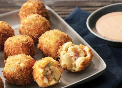 طرز تهیه توپک پنیری ترد و لذیذ طرز تهیه توپک پنیری ترد و لذیذ